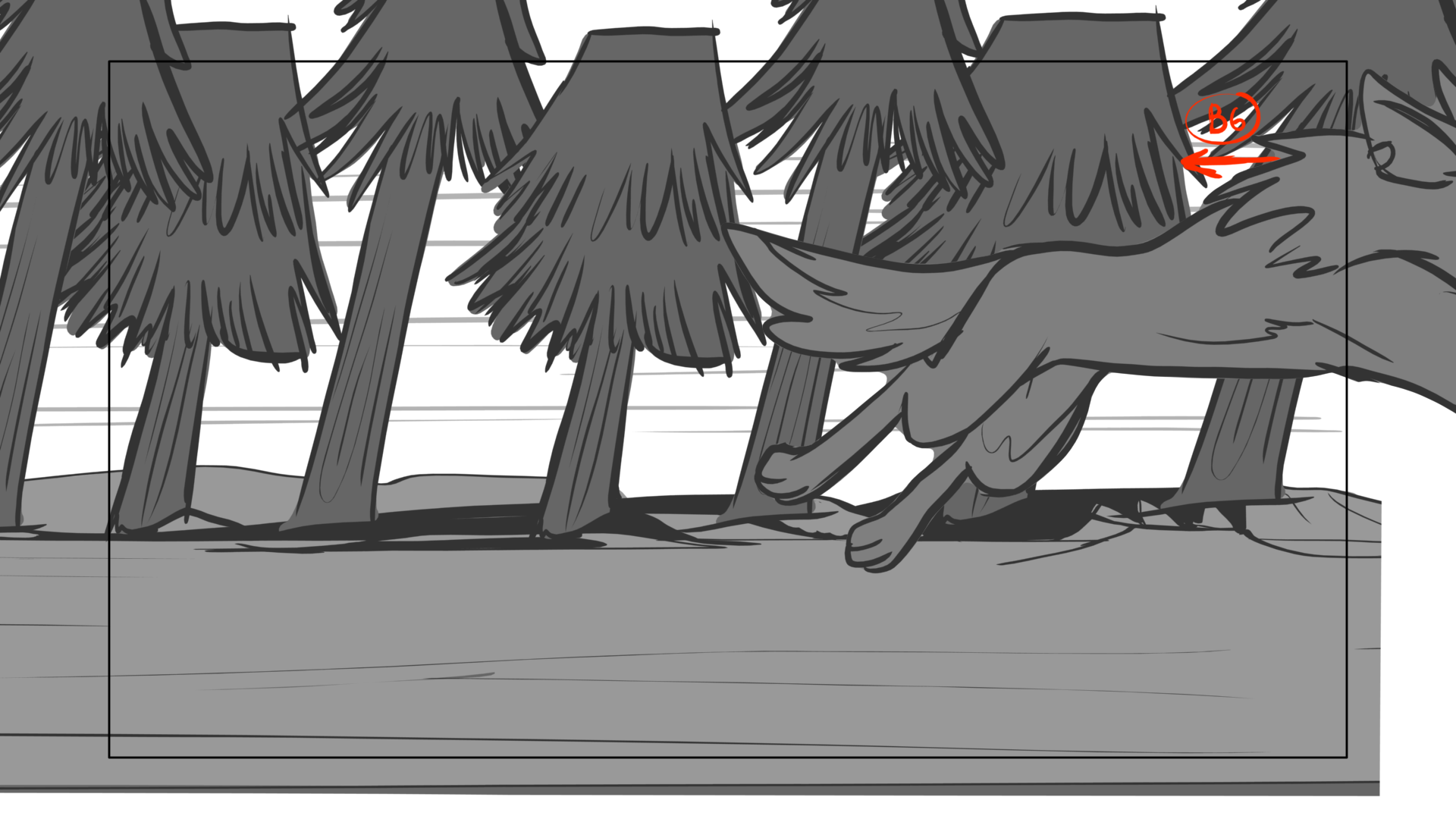 Venom Wars — Escena 8, panel 7, storyboard by Melissa Ballesteros
